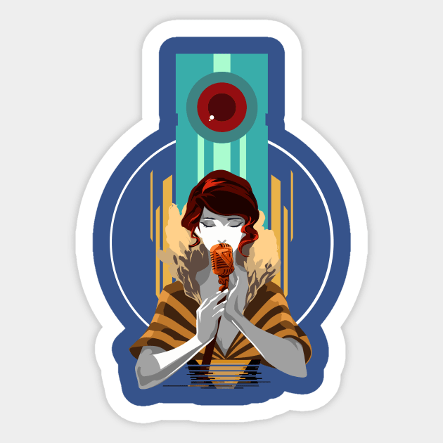 Transistor Sticker by Beetlebum